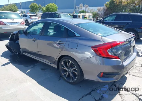 2020 Honda Civic Sport from USA, damaged, VIN 19XFC2F83LE201395